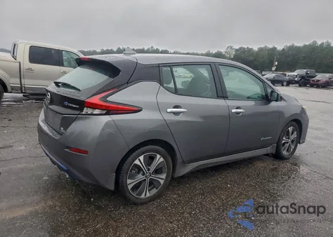 2019 Nissan Leaf S Plus z USA, uszkodzony, nr VIN 1N4BZ1CP9KC308949